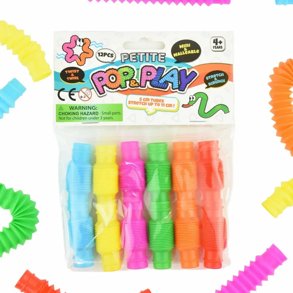 Pop & Play tubes, 12 stk