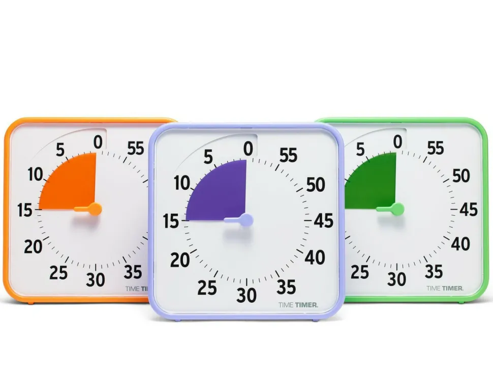 Time Timer - Klassesæt m. 3 stk